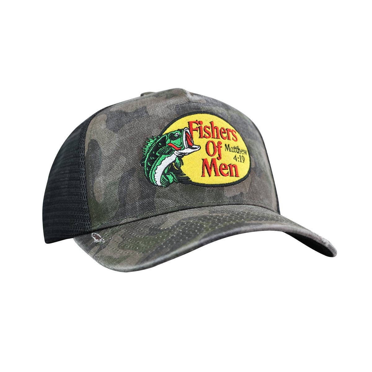 Kerusso Men's Cap Fishers Of Men Camo