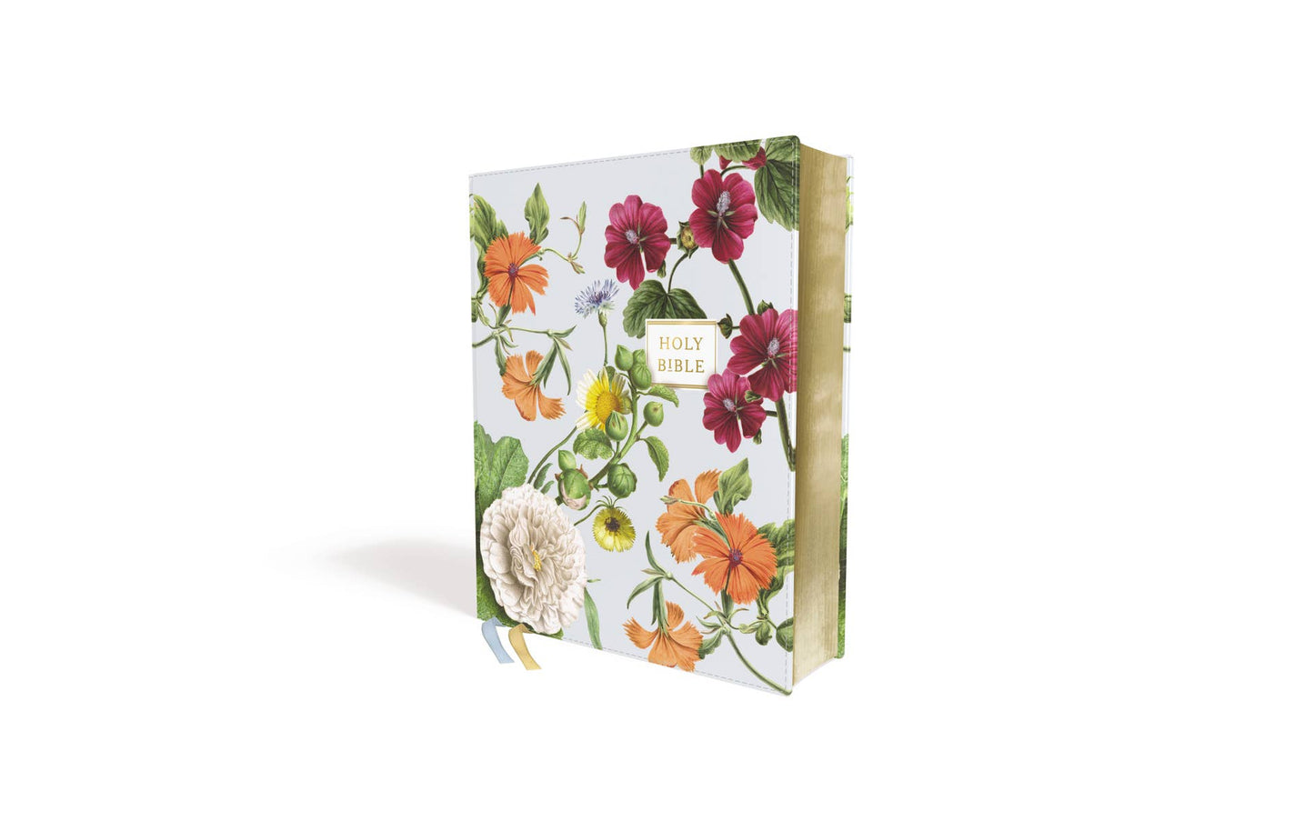 NIV Artisan Collection Bible Leathersoft Blue Floral