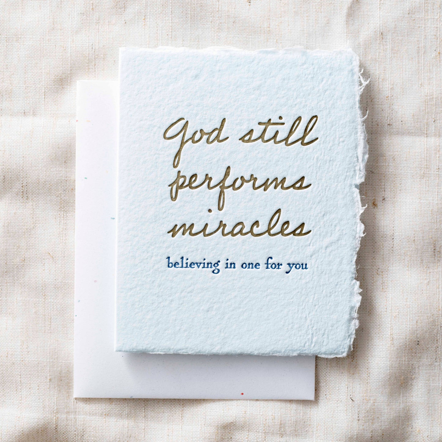 Believing in a Miracle | Christian Card