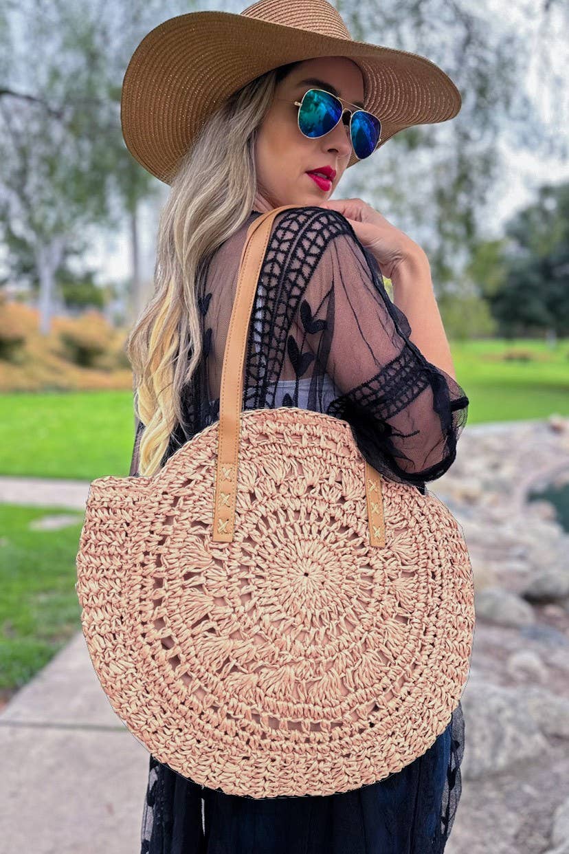 Straw Tote Bag