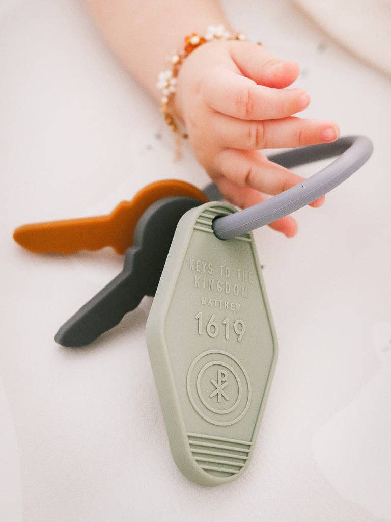 Keys to the Kingdom Silicone Teethers: Keys to the Kingdom