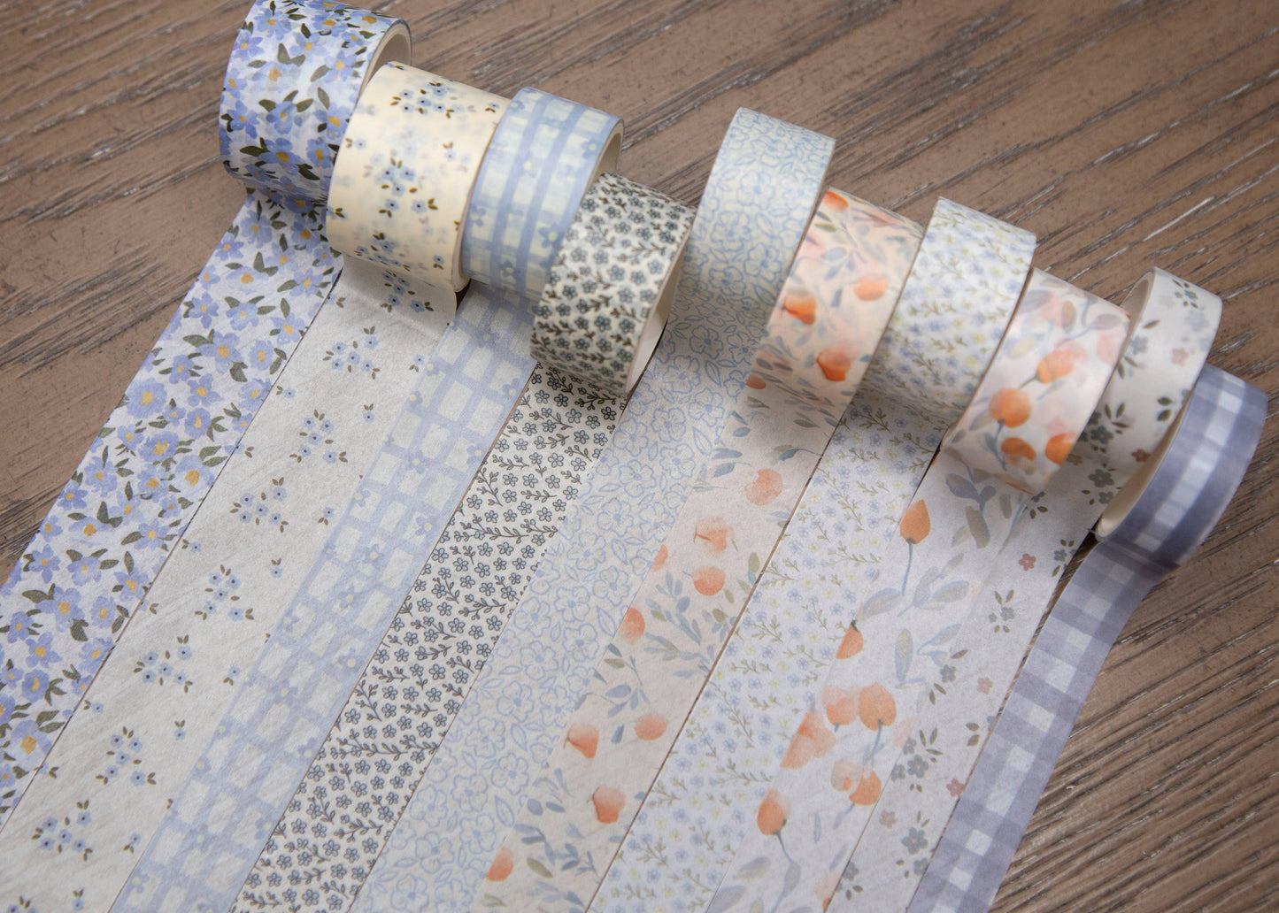 Cute Bible Journaling Washi Tape - Blue