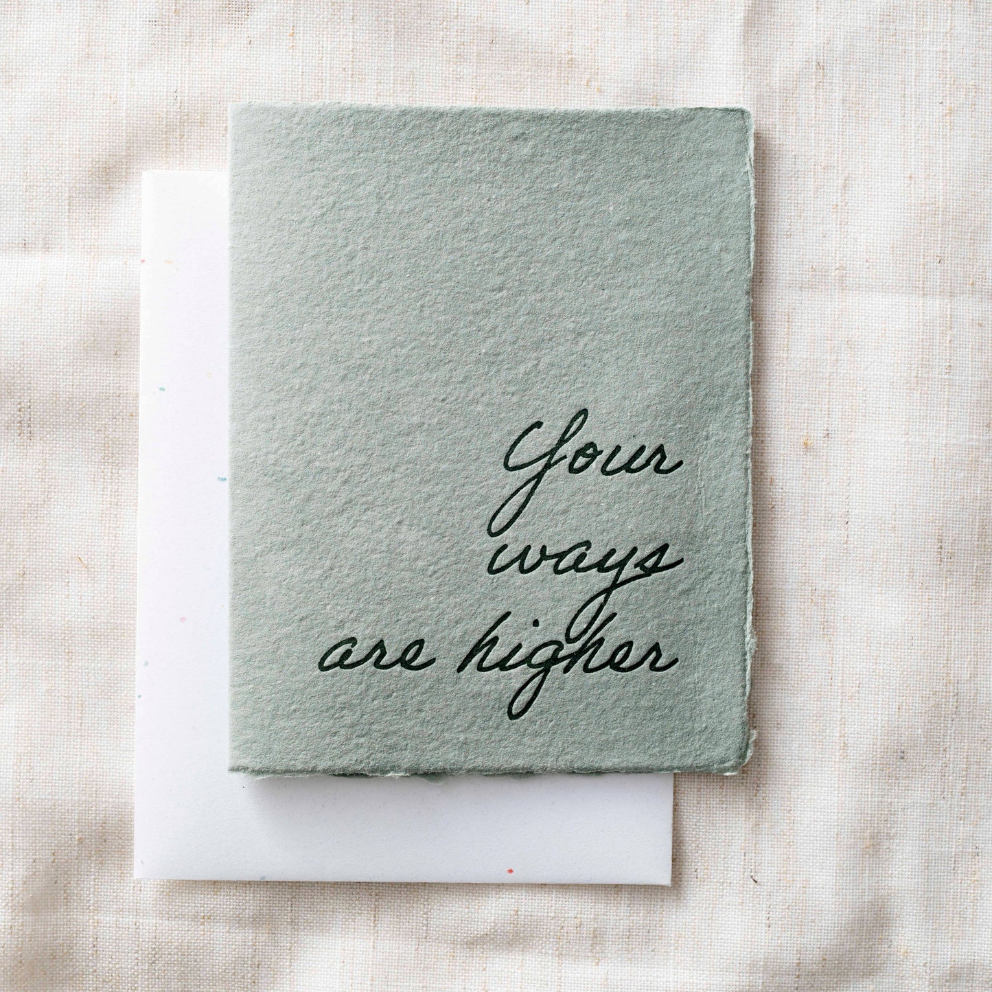 Final Stock: Your Ways Are Higher | Christian Greeting Card