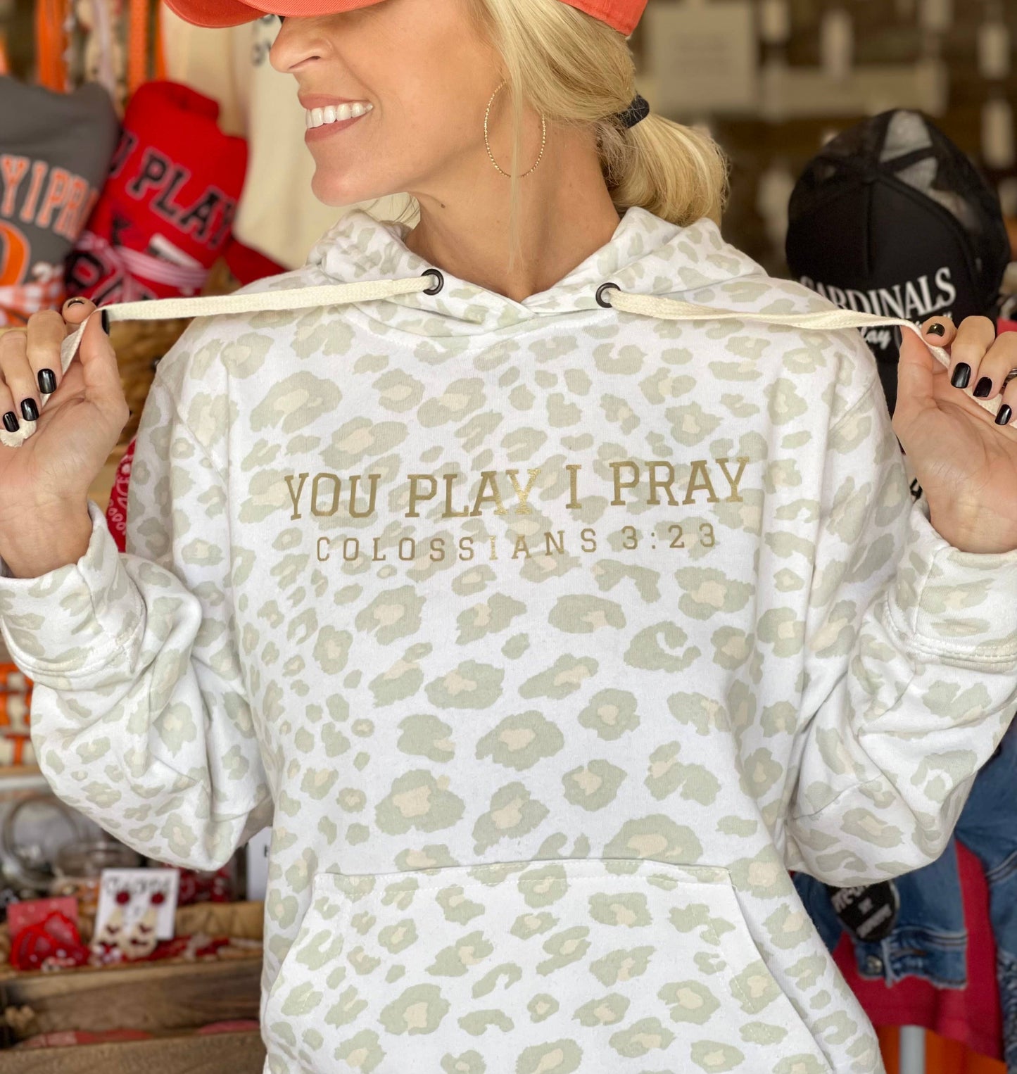 Leopard Sports Hoodie