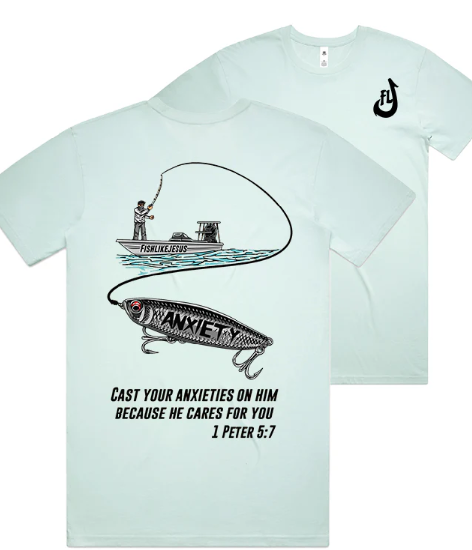 Cast Anxiety T-Shirt - Seafoam