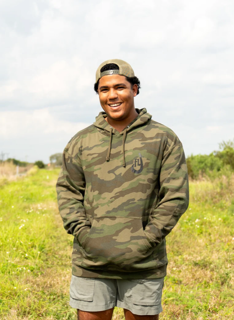 Fish Like Jesus Hoodie - Camo