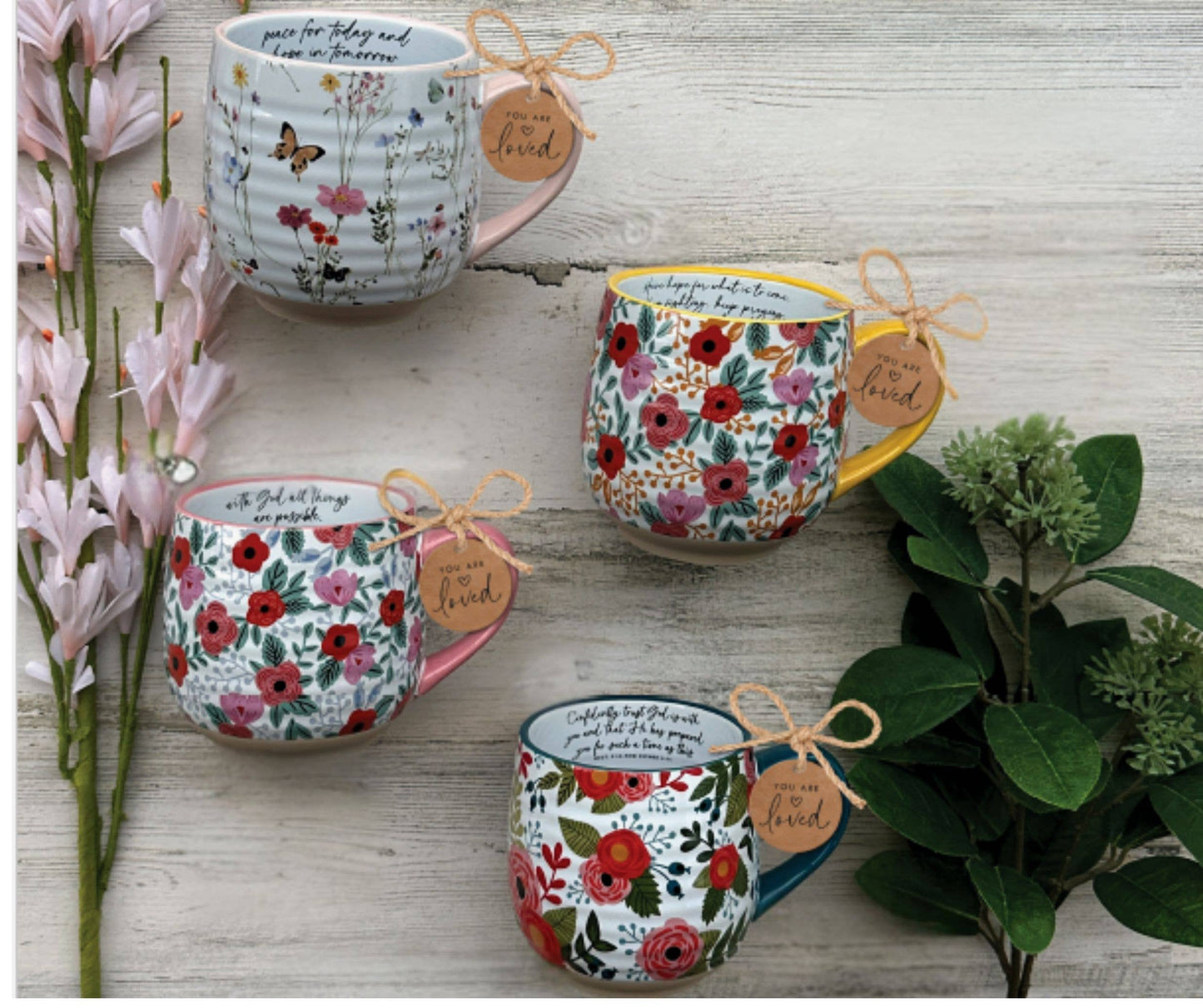 Coffee Mug Blooming Joy With God
