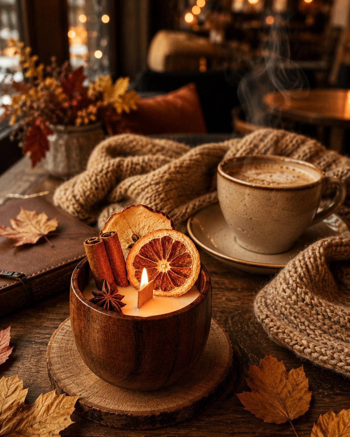 Cozy Pumpkin Spice Candle