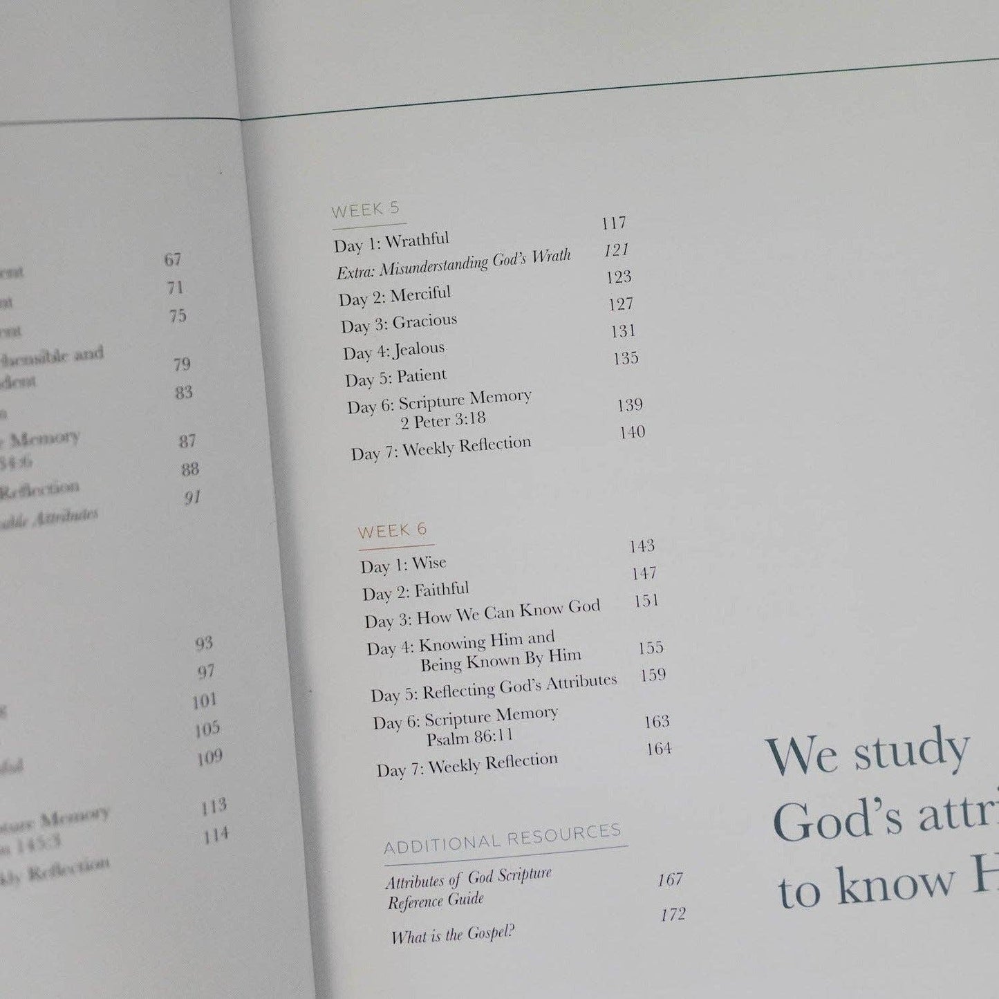 The Attributes of God Men's Bible Study
