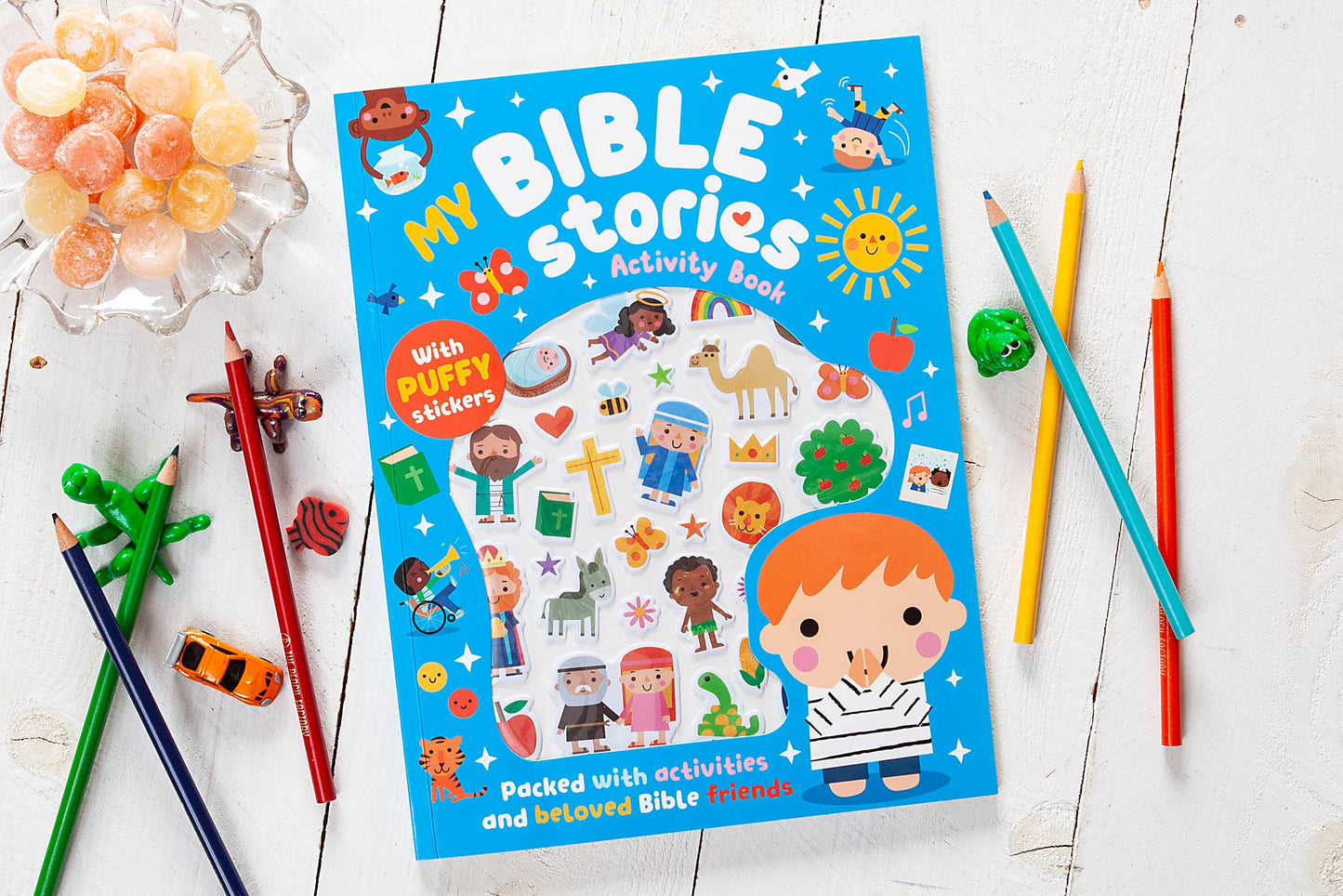 My Bible Stories Activity Book (Ages 3+, Summer Reading)