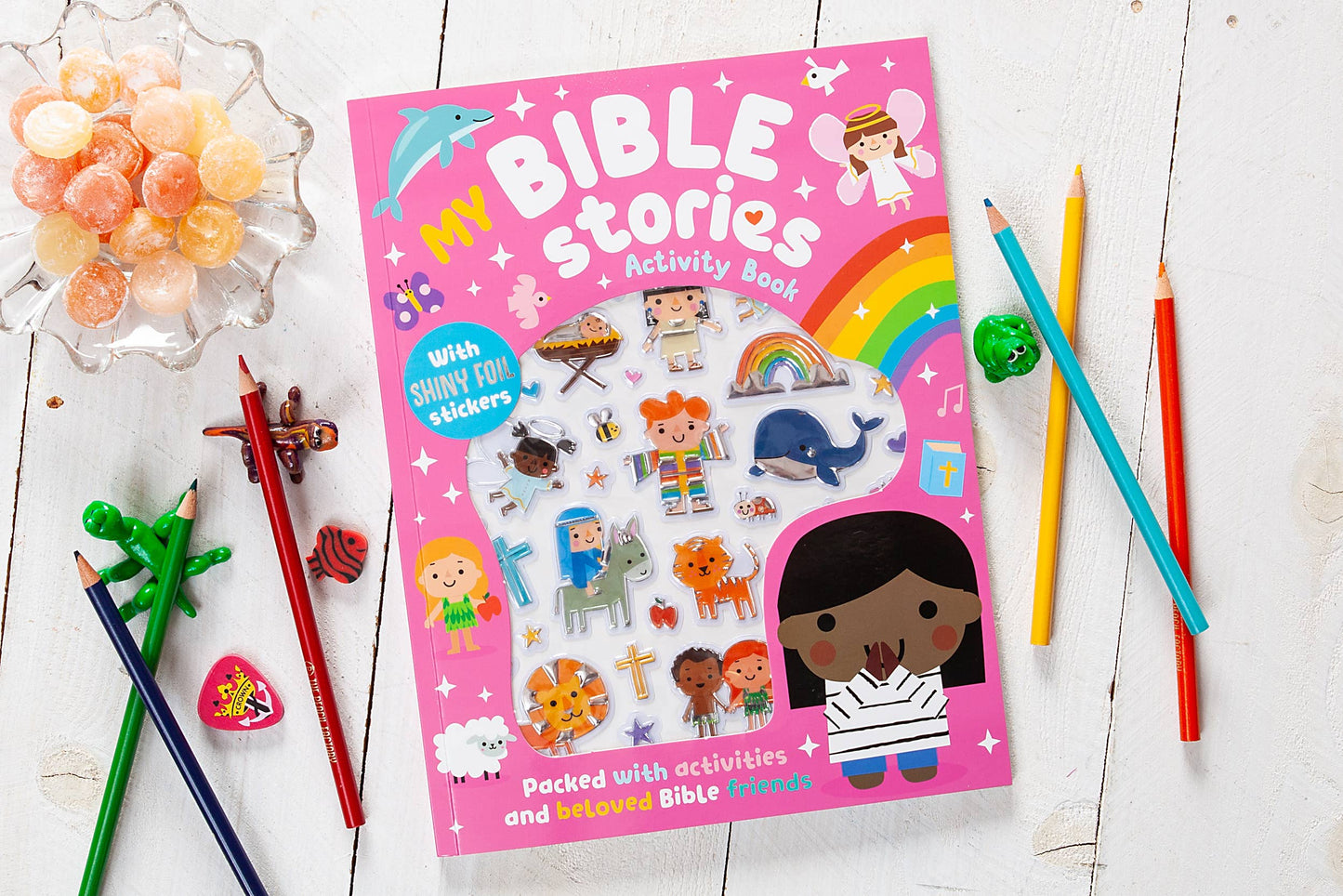 My Bible Stories Activity Book (Ages 3+, Summer Reading)