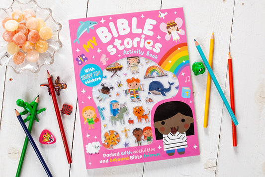 My Bible Stories Activity Book (Ages 3+, Summer Reading)