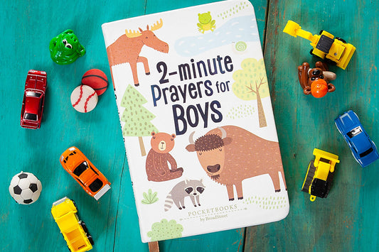 2-Minute Prayers for Boys (Prayer Book, Summer Reading)