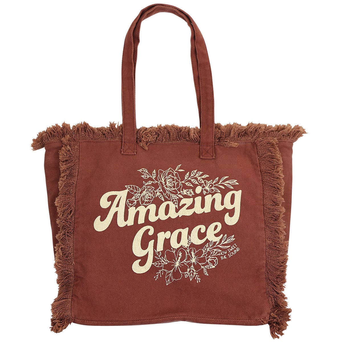 Grace & truth Tote Bag Amazing Grace: Maroon