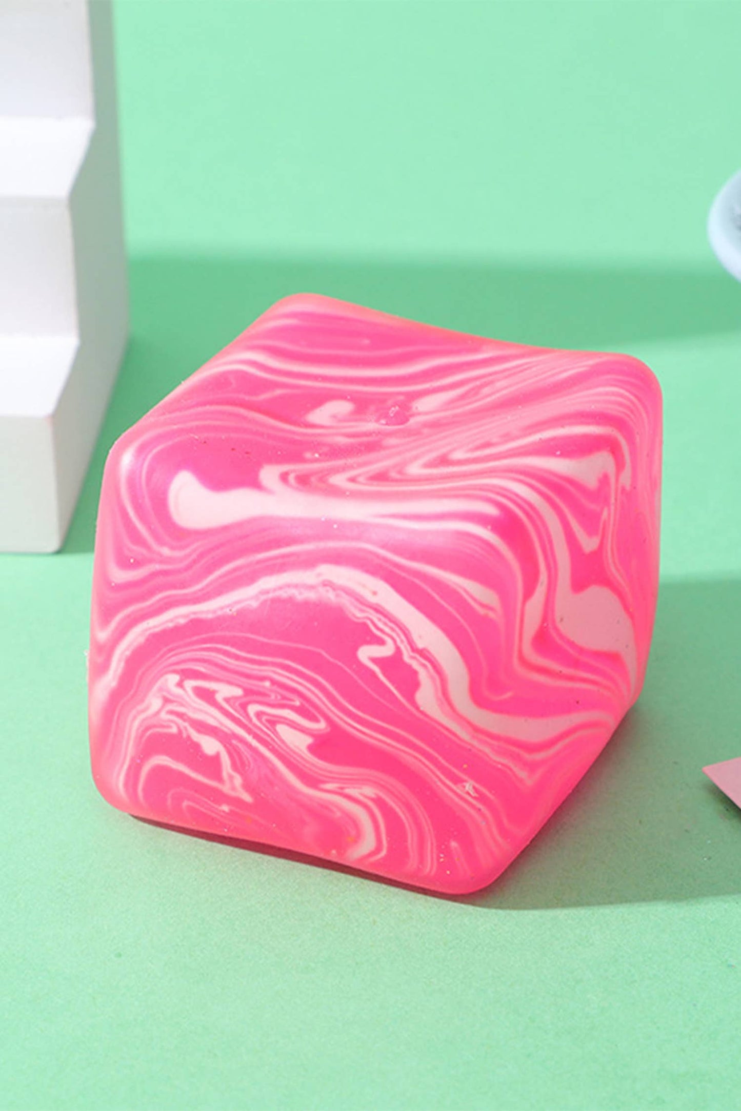 Swirl Candy Cube Stress Relief Squeeze Toy