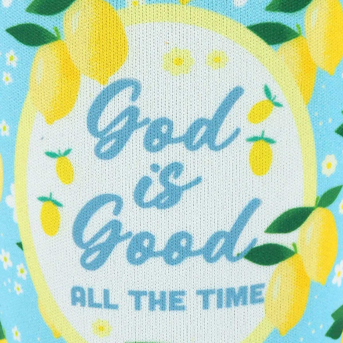 Kerusso Drink Sleeve Lemons: Blue/Yellow
