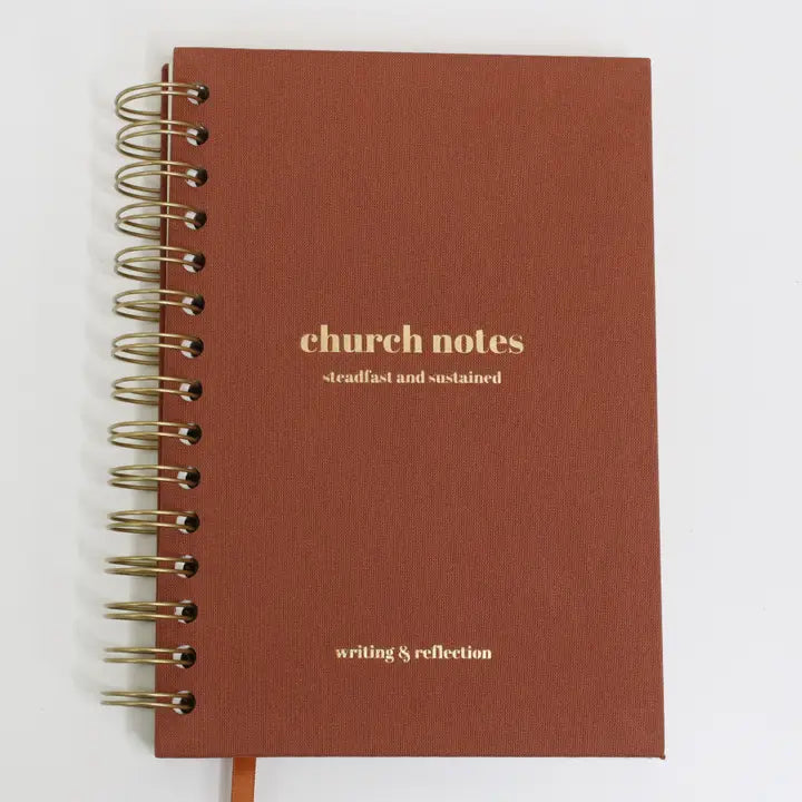 Church Notes Journal - Spiral