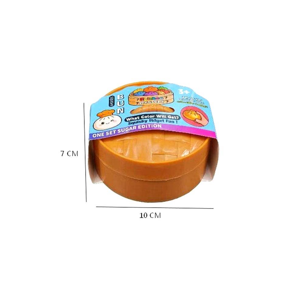 Glow In The Dark Bao Bun Dumpling Squeeze Squishy Stress Relief Toy