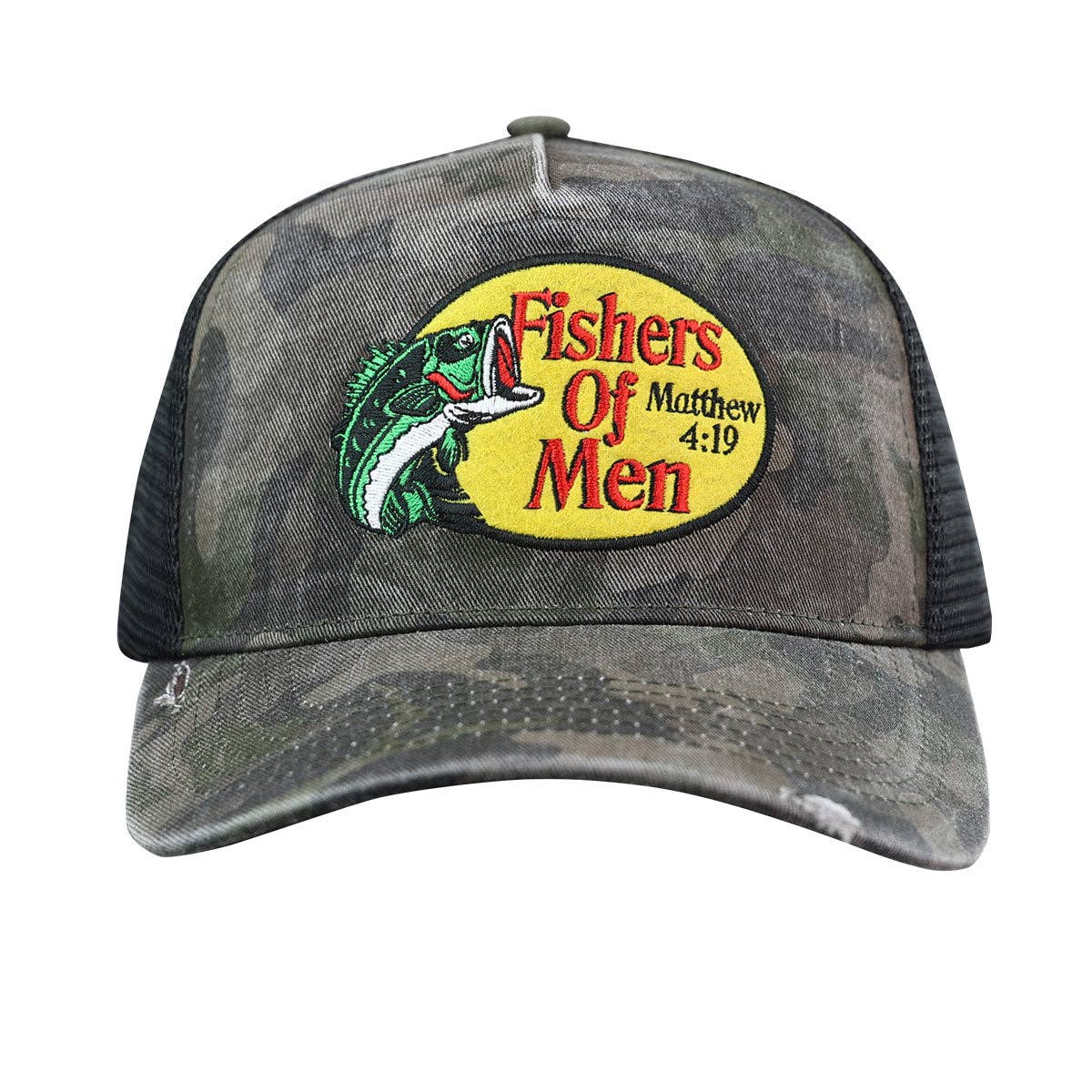 Kerusso Men's Cap Fishers Of Men Camo