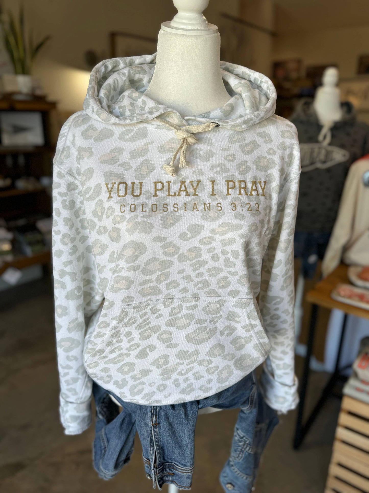 Leopard Sports Hoodie
