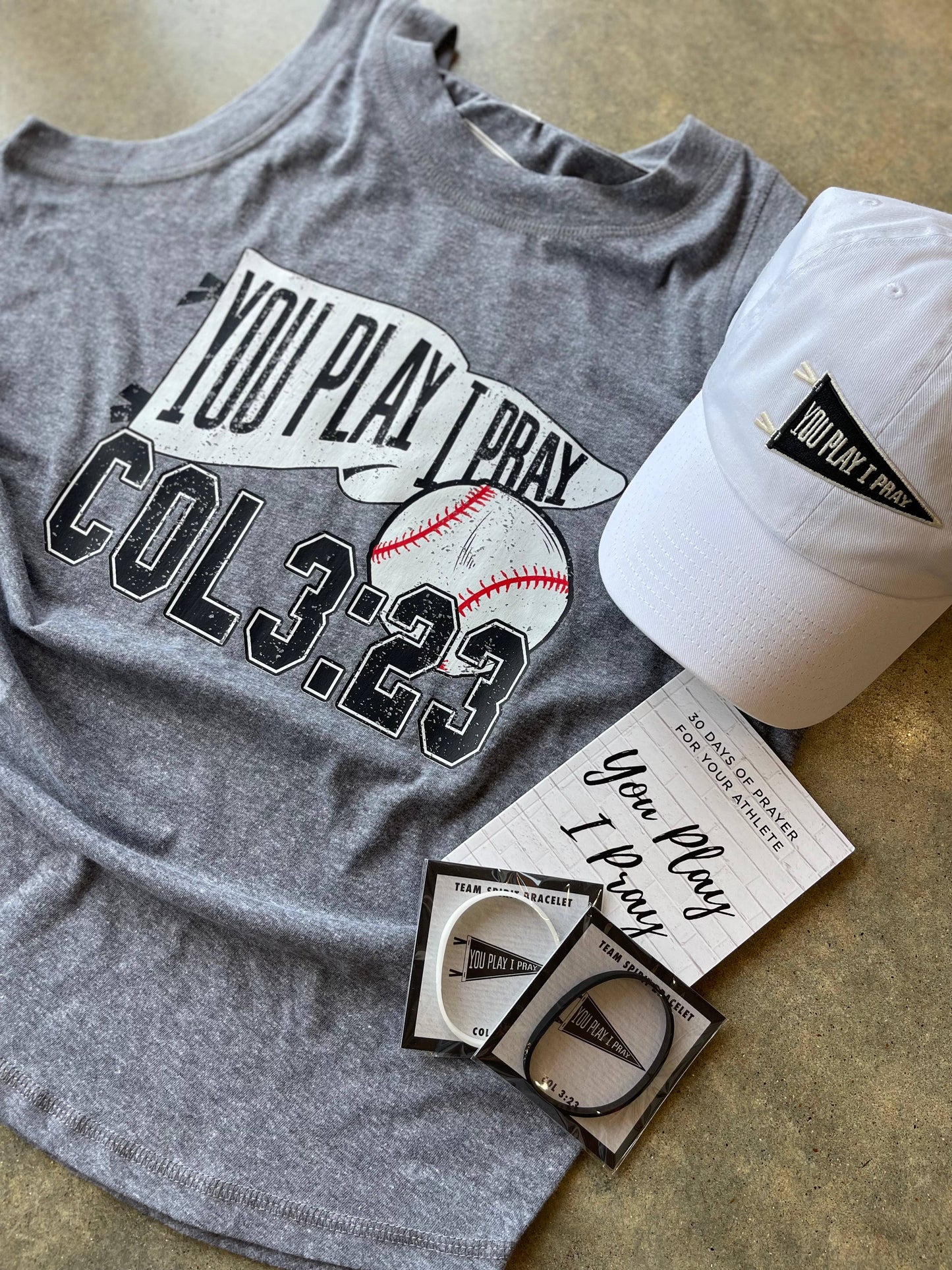 White Flag Baseball Tank | Baseball Mom