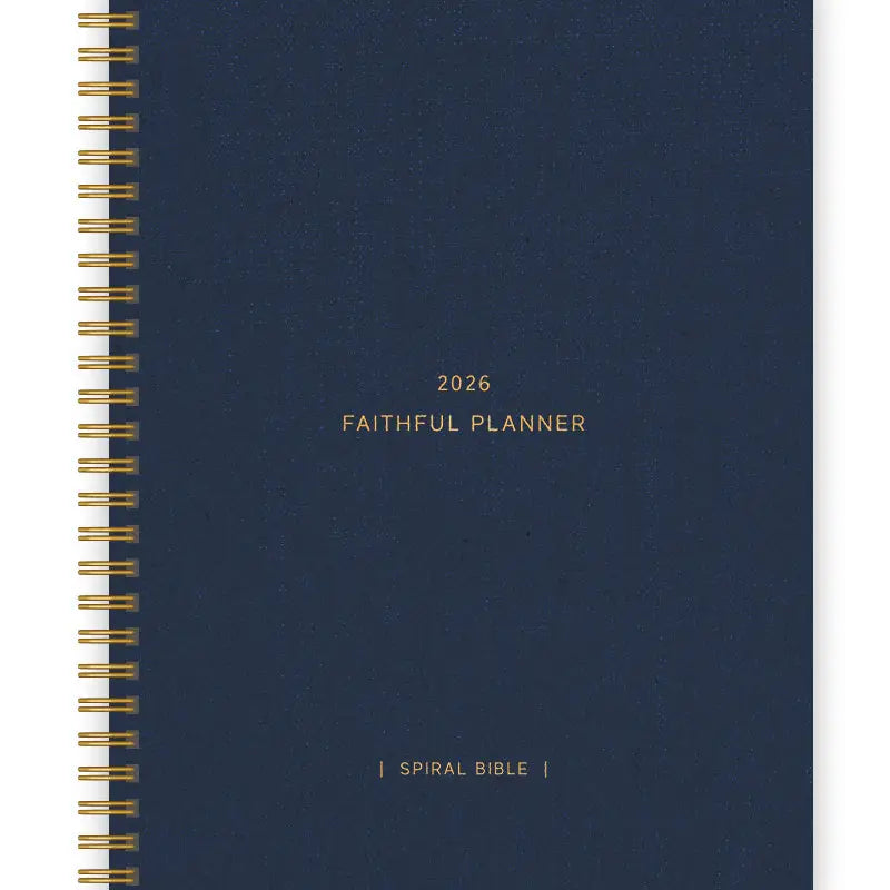 The Faithful Planner™ - Midnight Navy