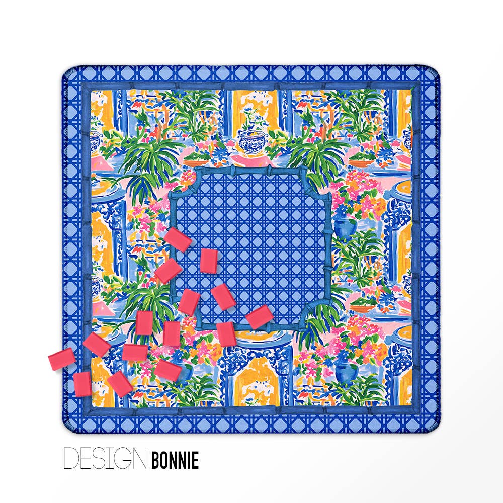 Mahjong Mat 31" Bonnie / Neoprene with bag