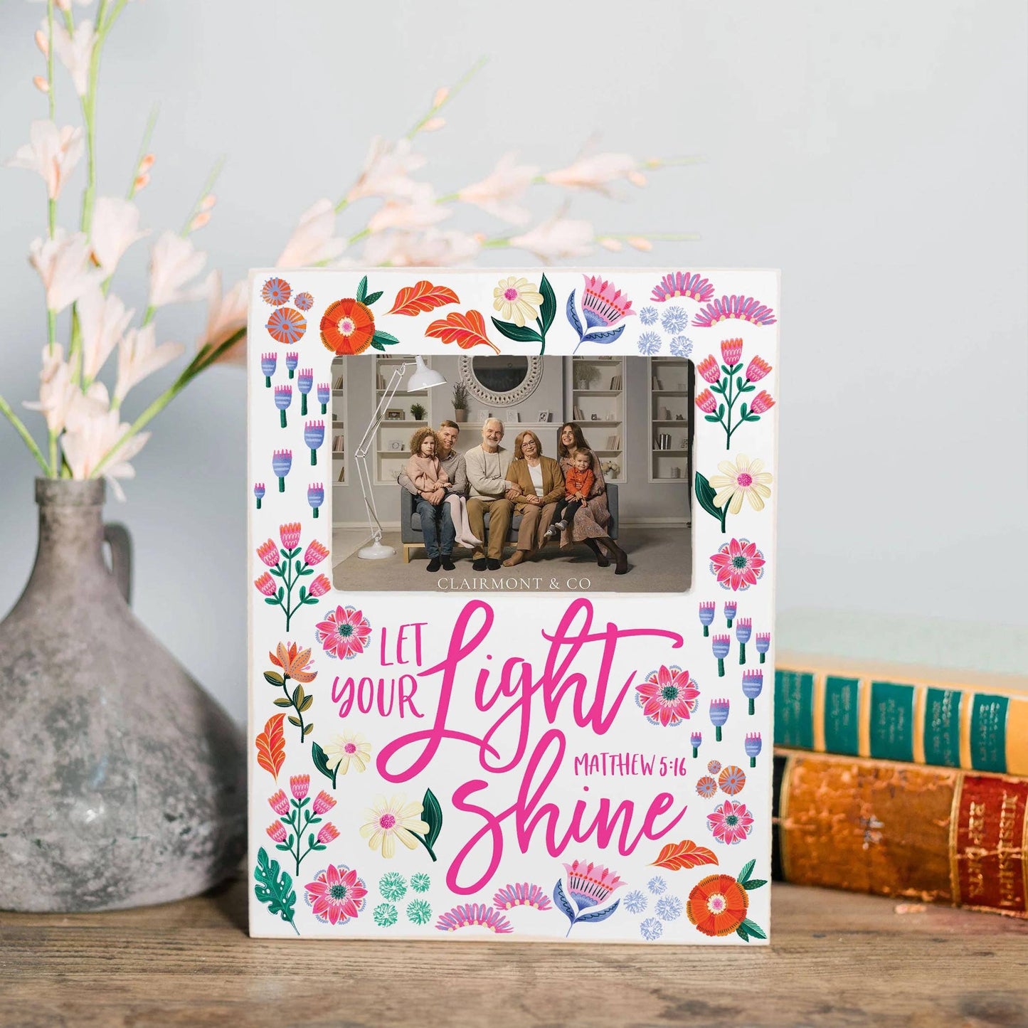 Radiant Hope Let Your Light Shine Picture Frame