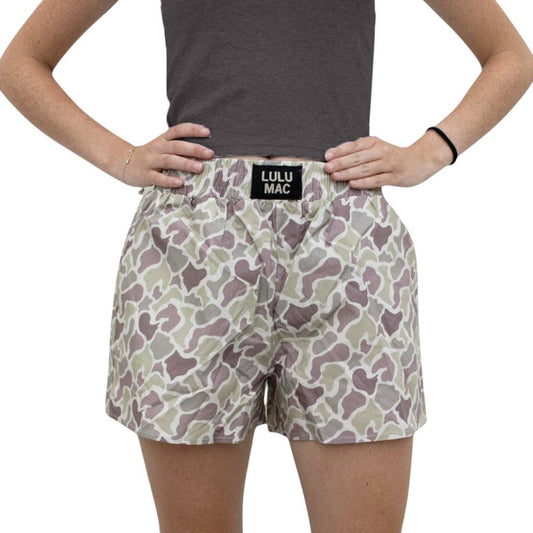 Lulu Mac - LIGHT CAMO BOXER SHORT