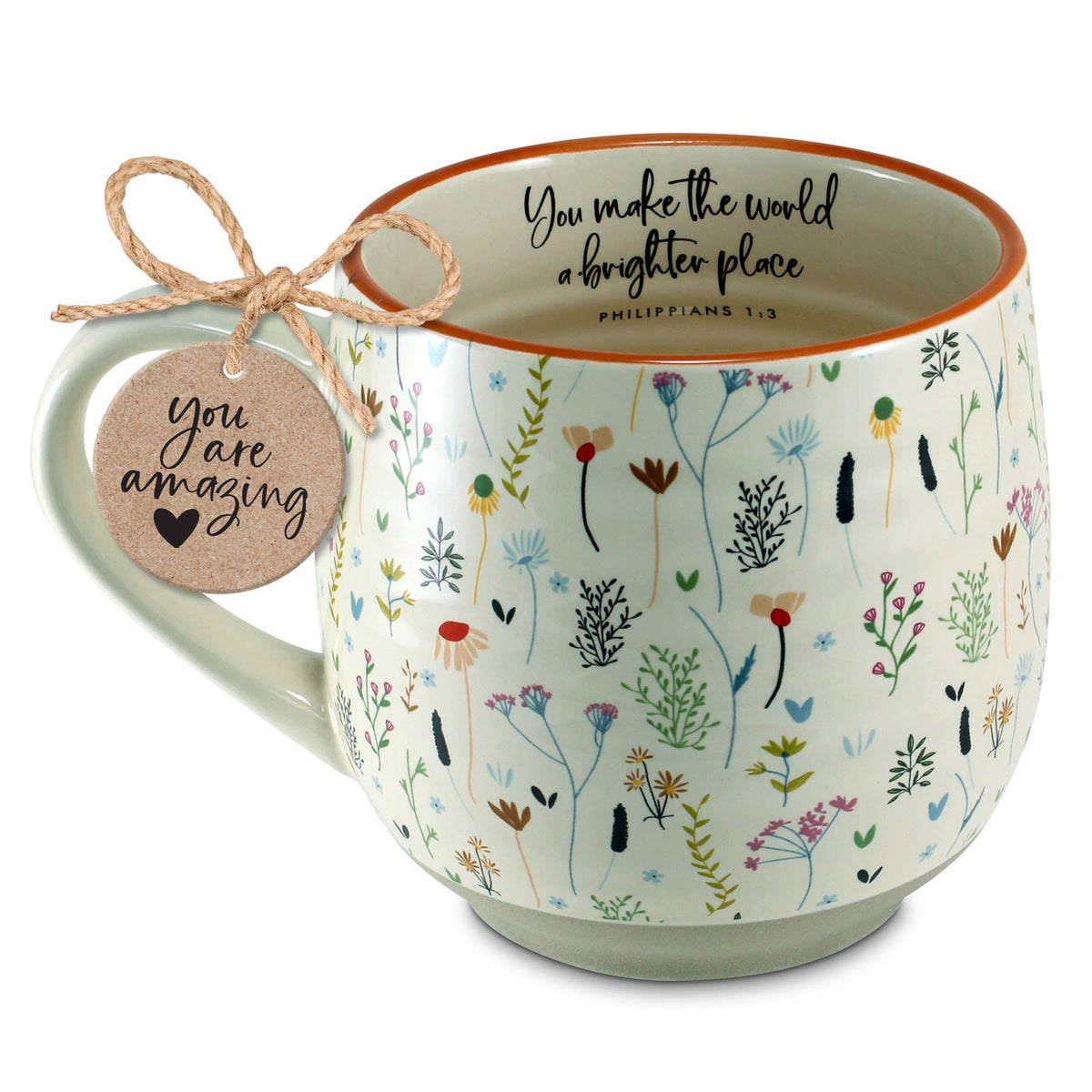 Mug Make The World Vintage Floral