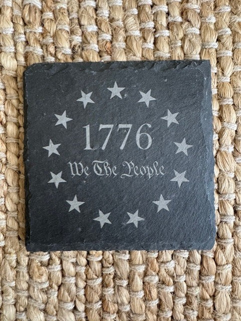 Military and First Responder Drink Coasters - Set of 4