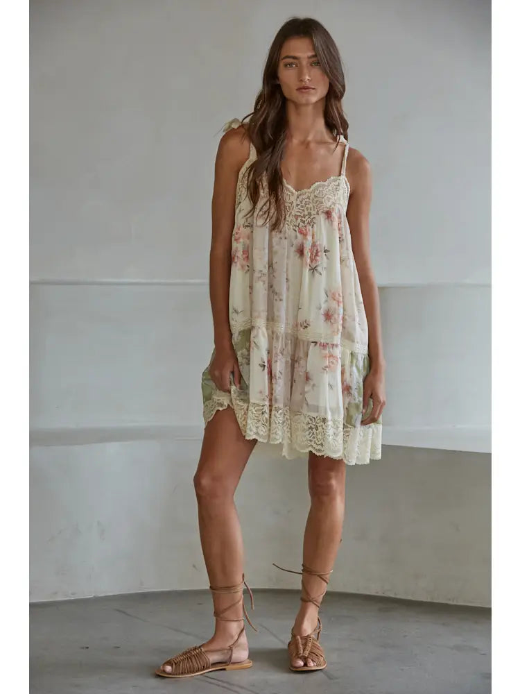 Woven Polyester Chiffon Multi Floral Print