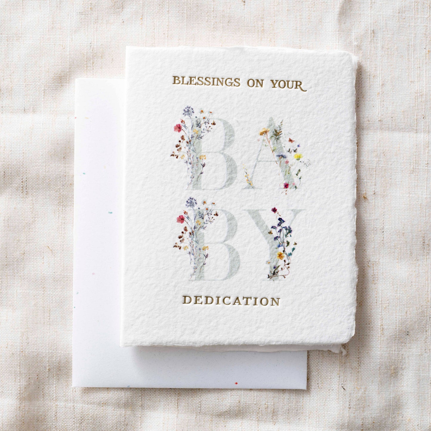 Blessings Baby Dedication | Christian Card