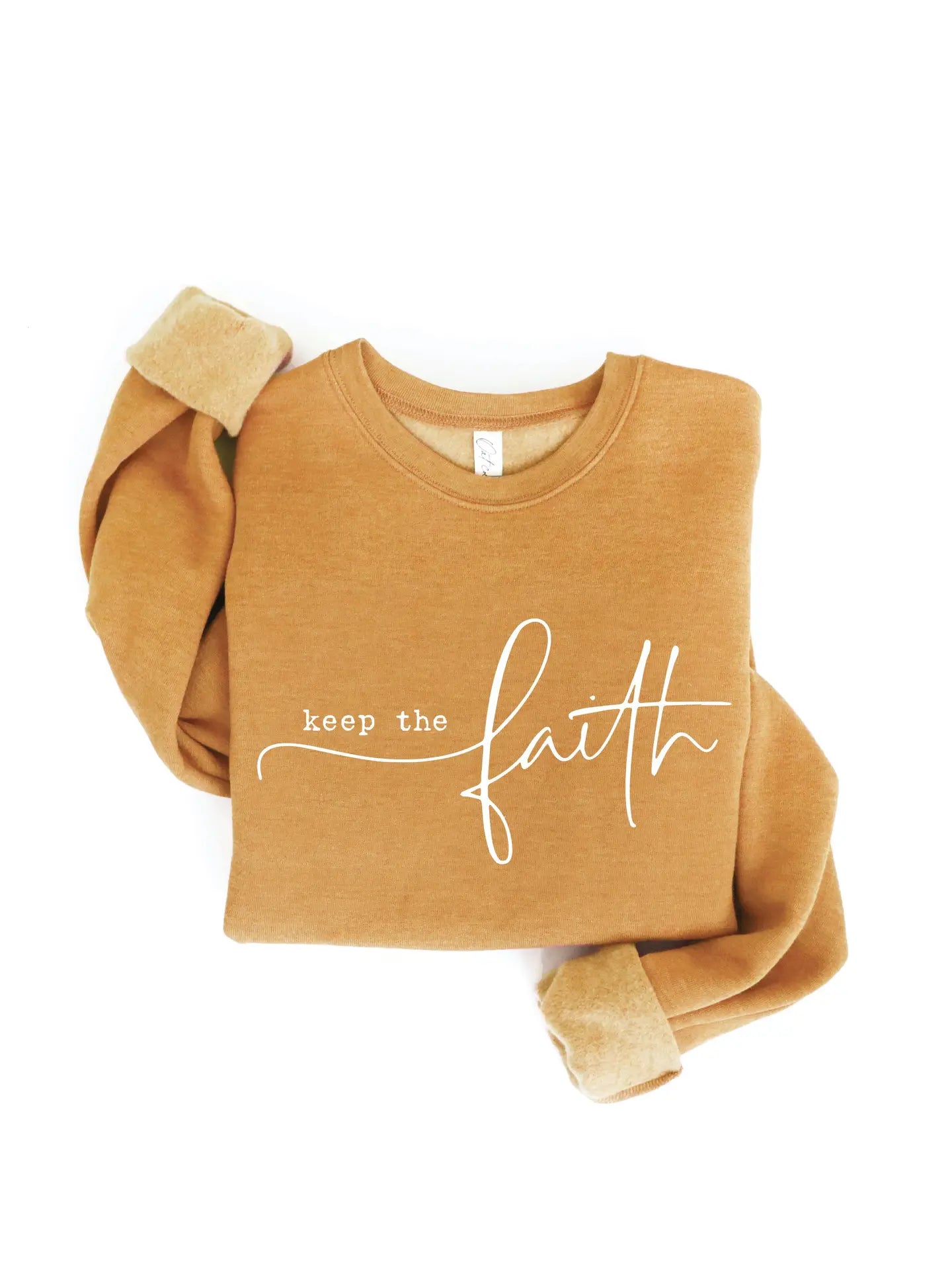 KEEP THE FAITH Graphic Sweatshirt