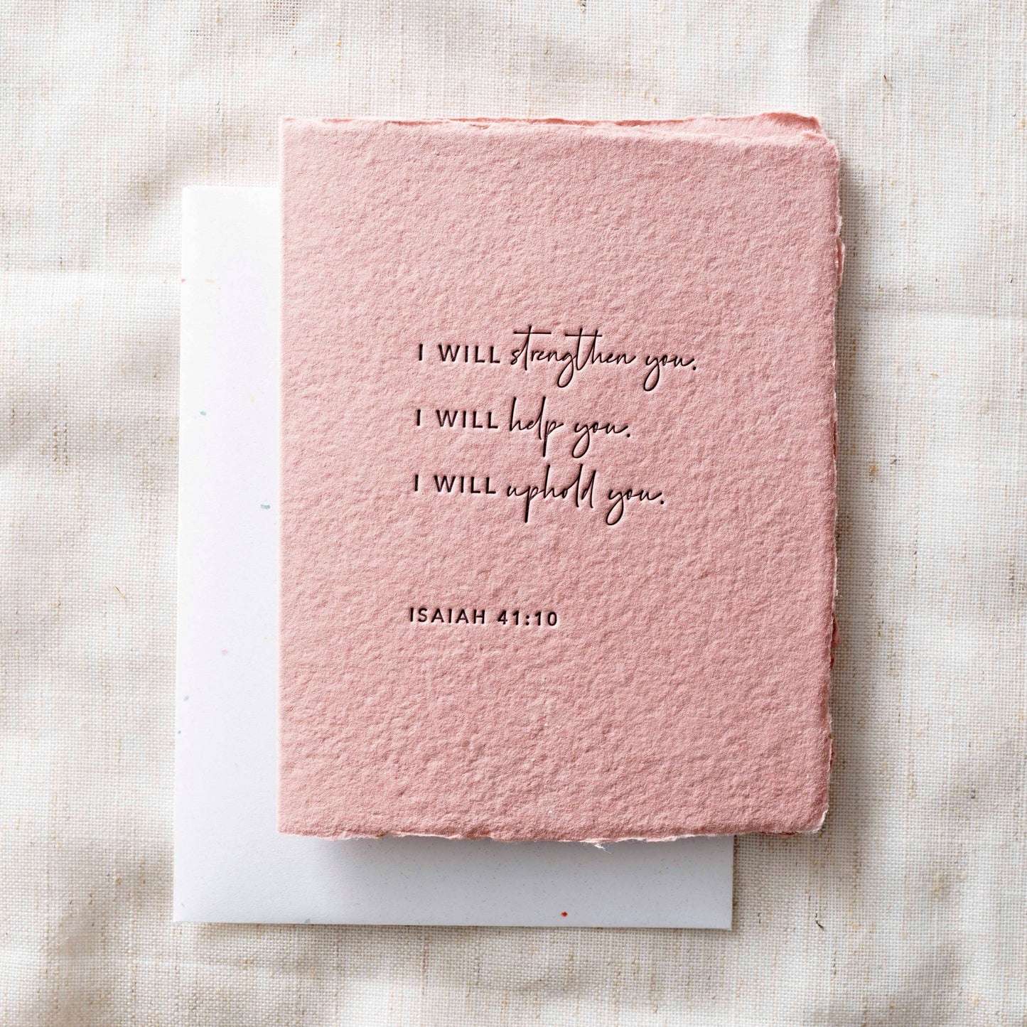 Strengthen You Help You | Religious Greeting Card