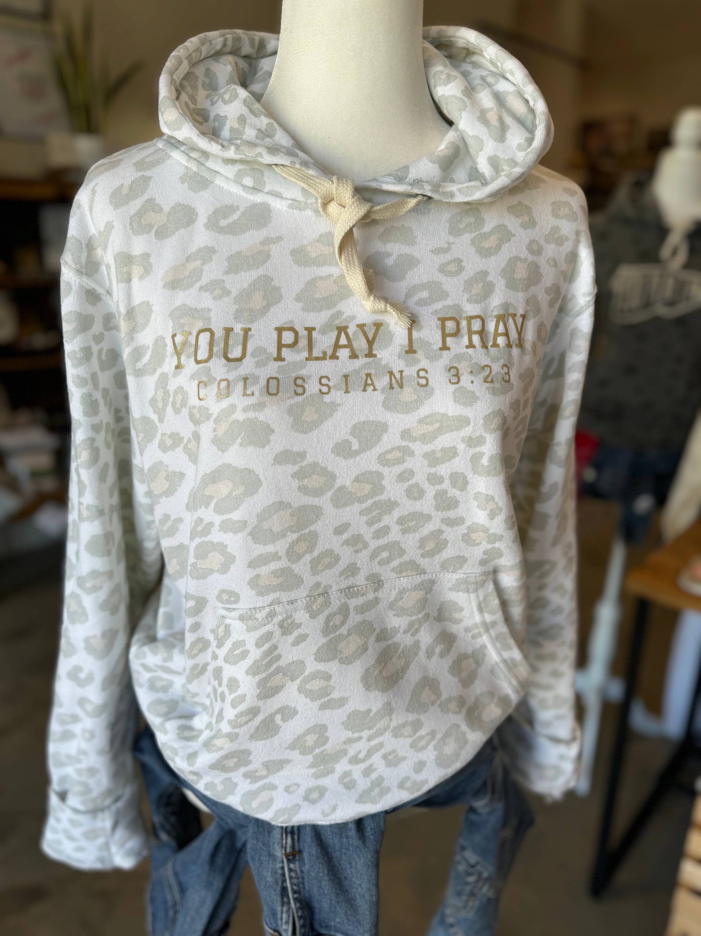 Leopard Sports Hoodie
