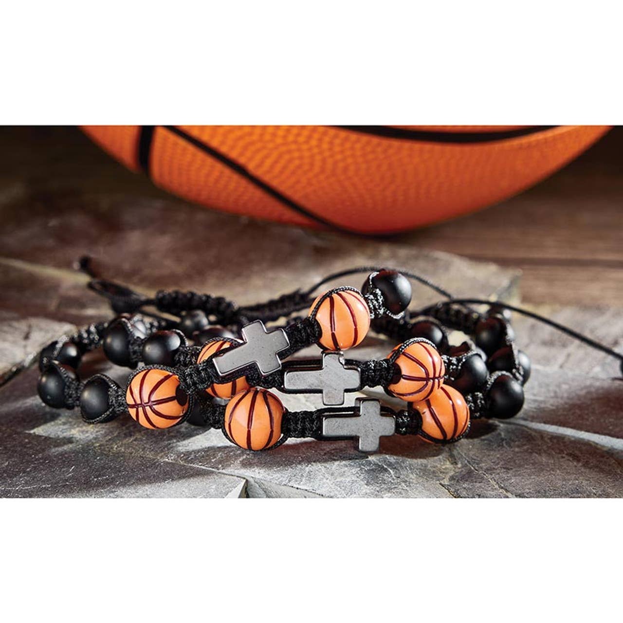Sports - Philippians Display: Stone, Plated, Cord / 4" x 6.75"