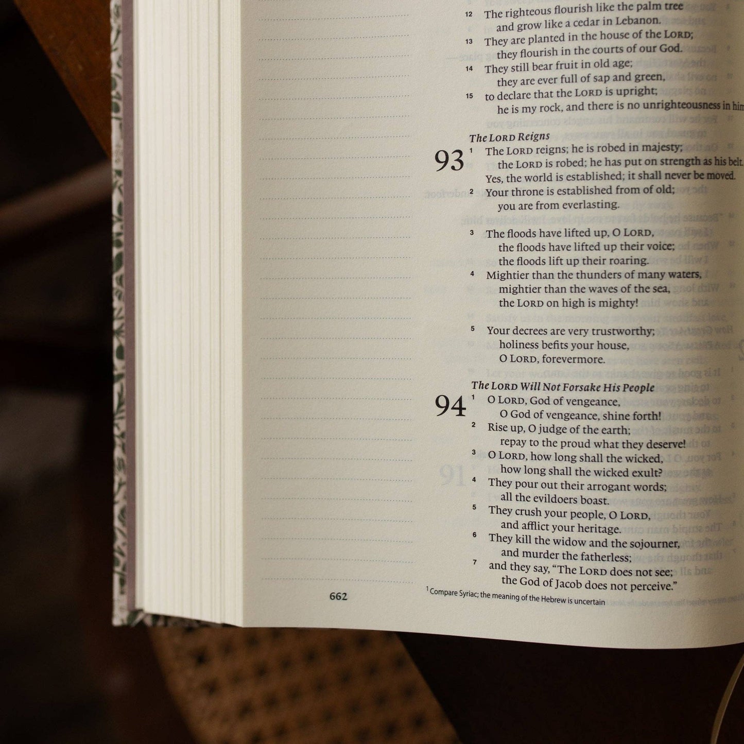 ESV Single Column Journaling Bible | Clover