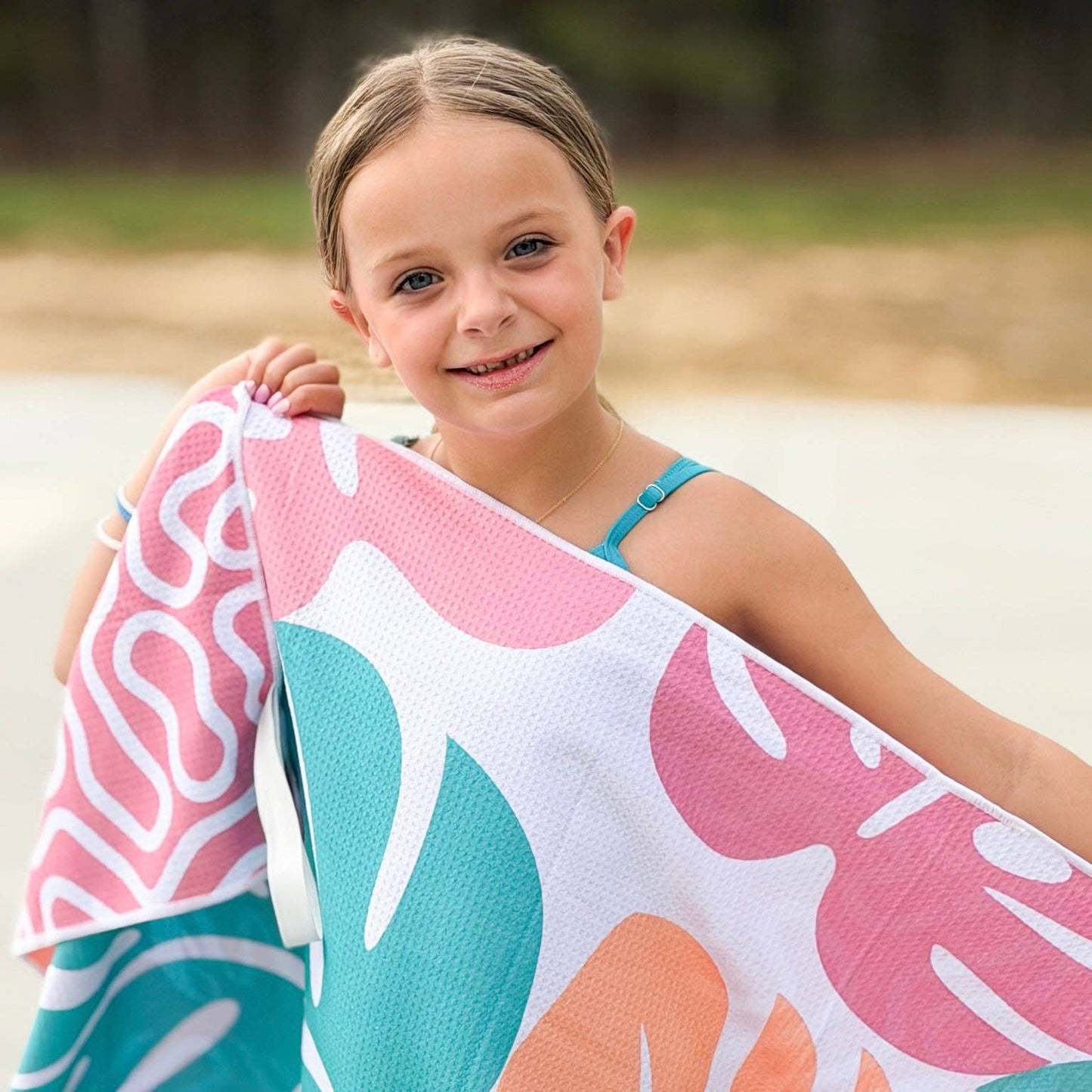 Faith Beach Towel: Planted & Flourished