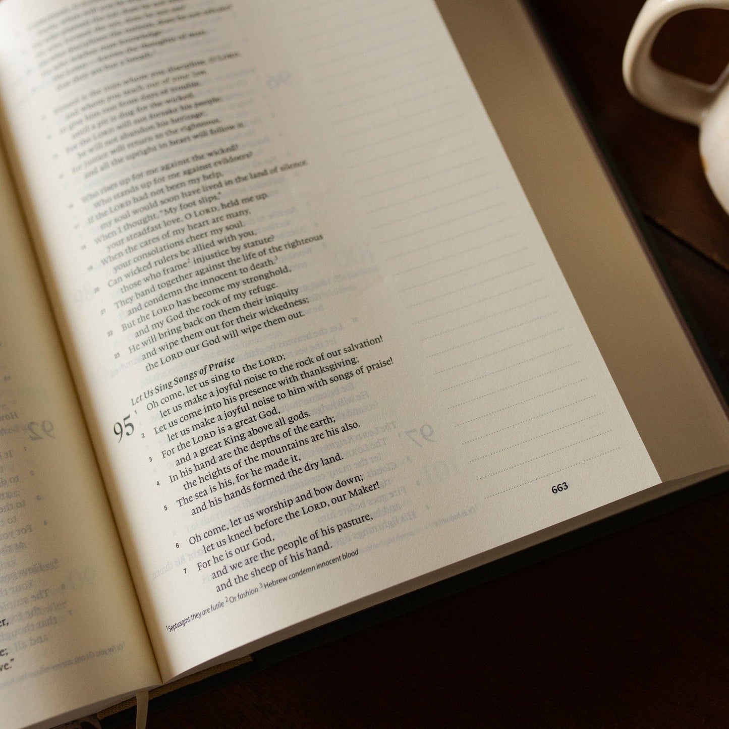 ESV Single Column Journaling Bible | Clover