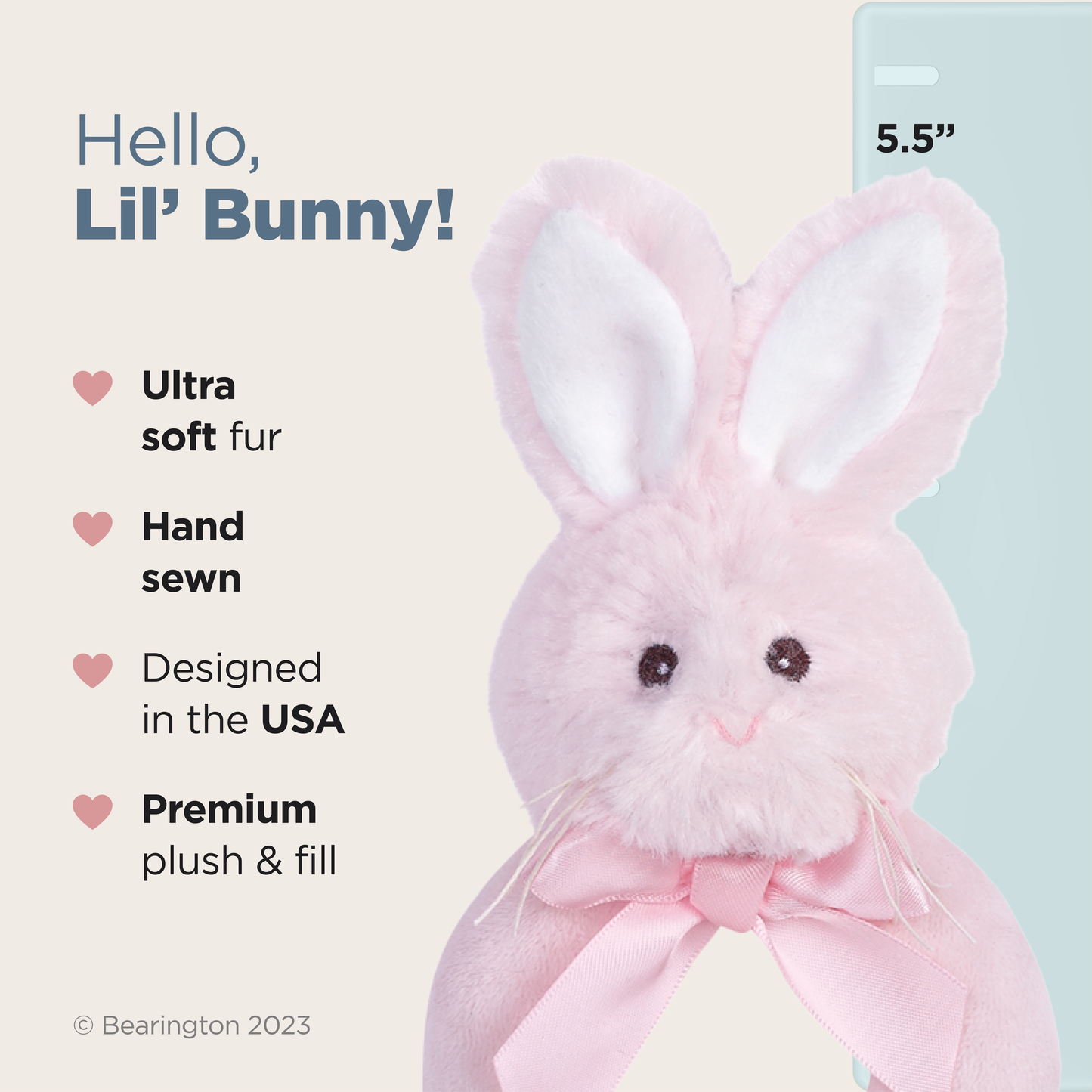 Lil' Bunny Ring Rattle