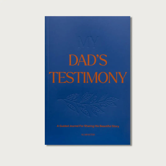 My Dad's Testimony: Guided Journal for His Story | Softcover