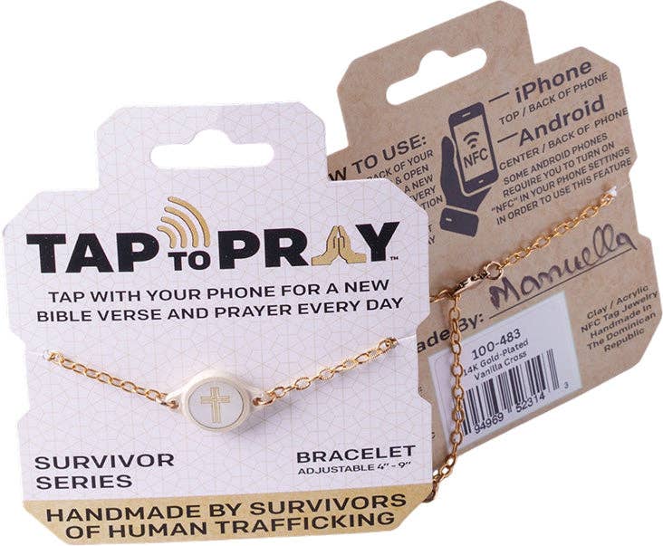 Tap To Pray® Vanilla Cross