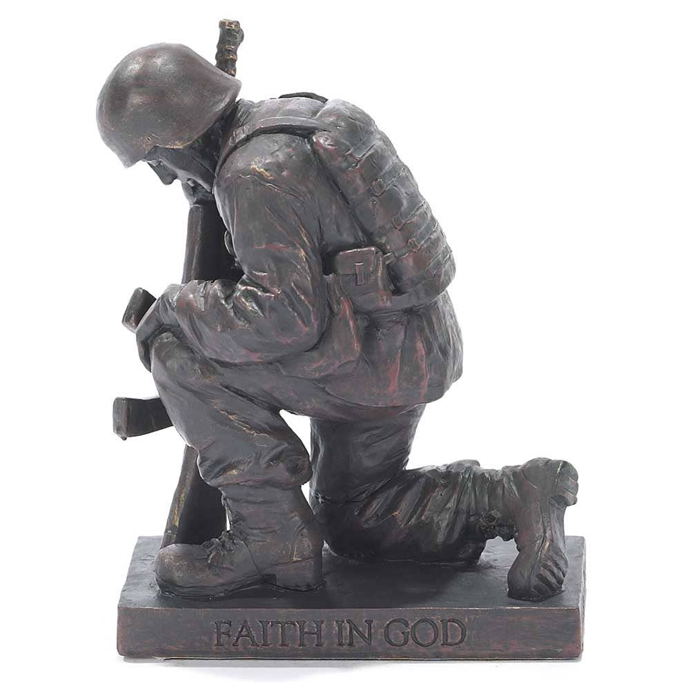 Figurine Soldier Faith In God