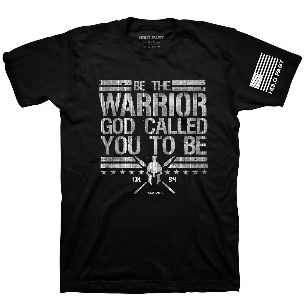 HOLD FAST Men's T-Shirt Warrior: Black