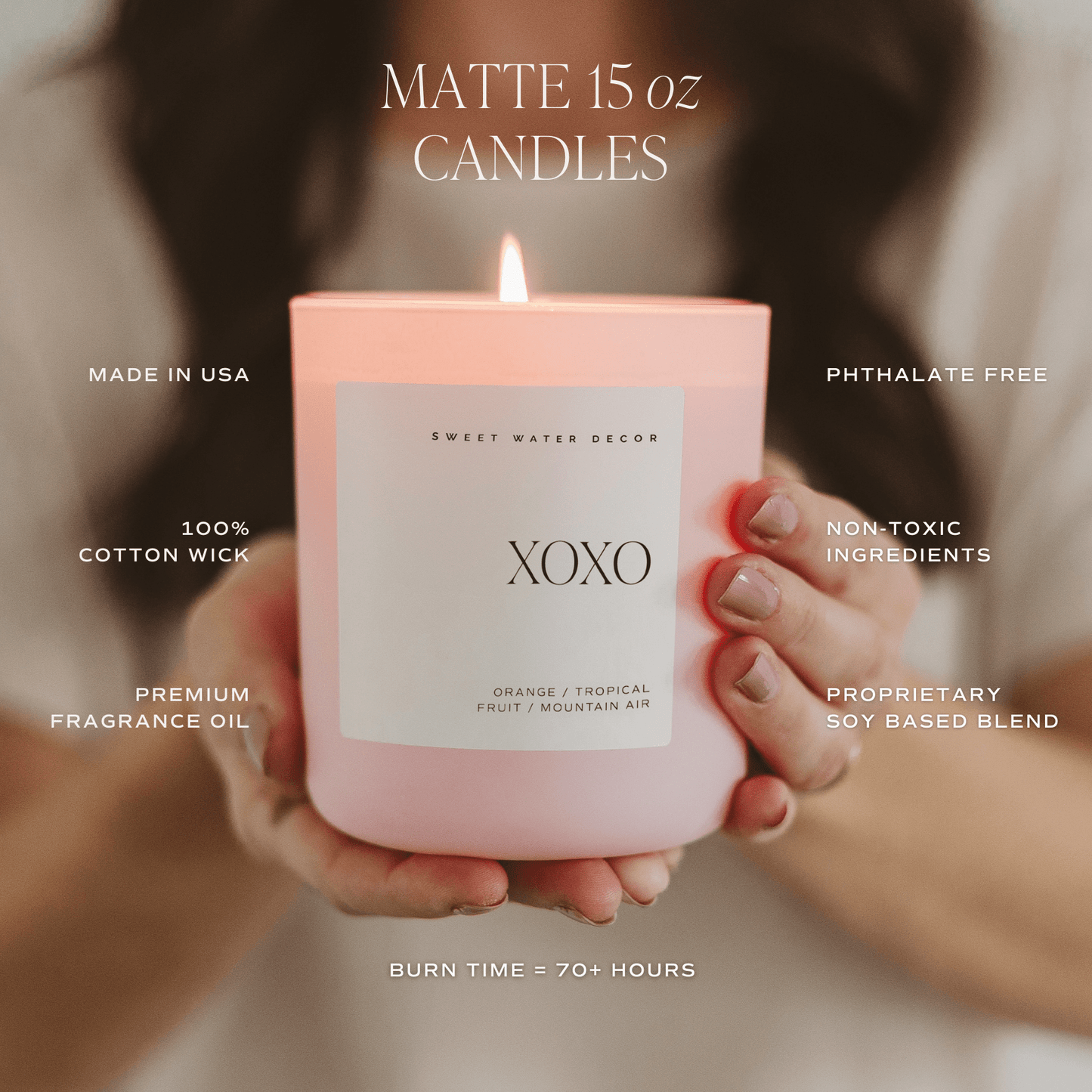 Happy Birthday 15 oz Soy Candle, Matte Jar - Gifts