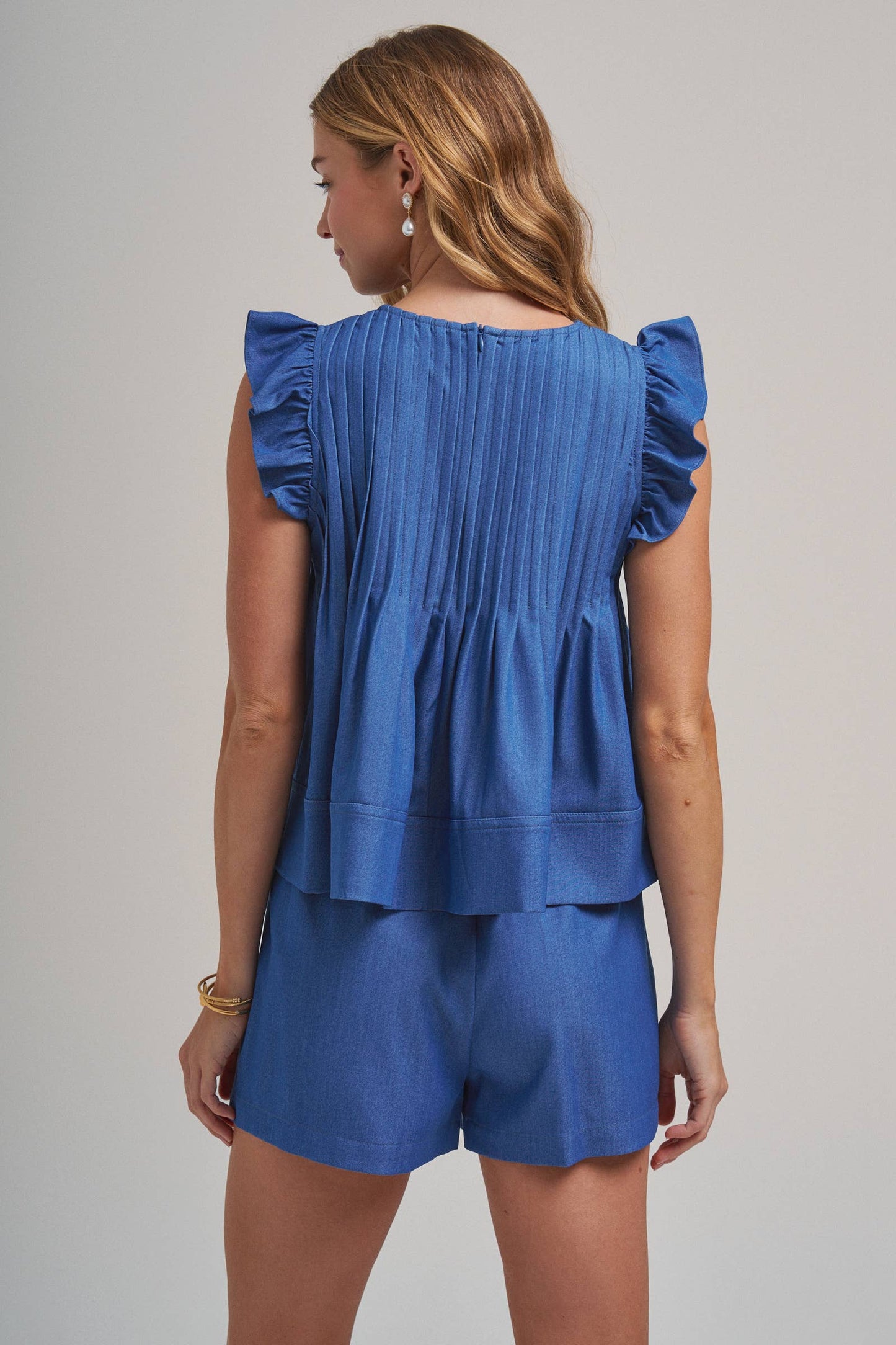 Boho Top and Shorts Set