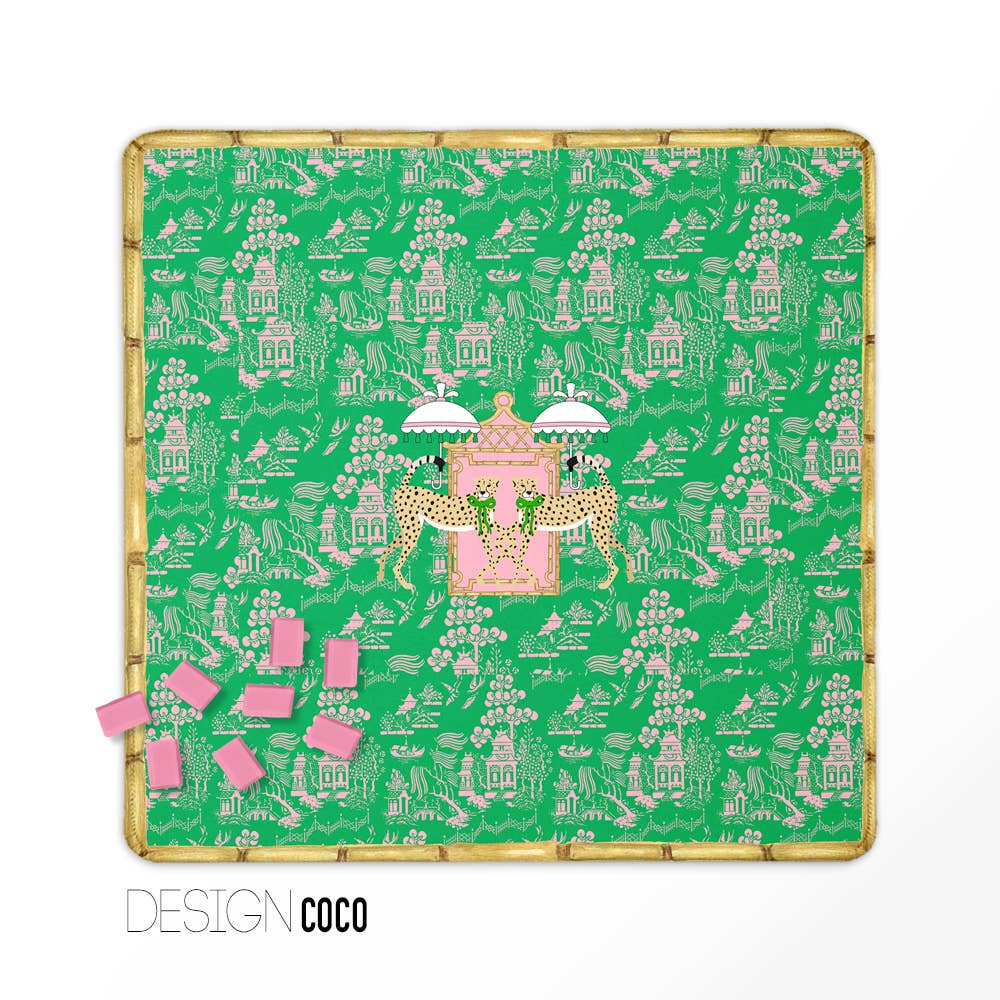 Mahjong Mat 31" Preppy / Neoprene with bag
