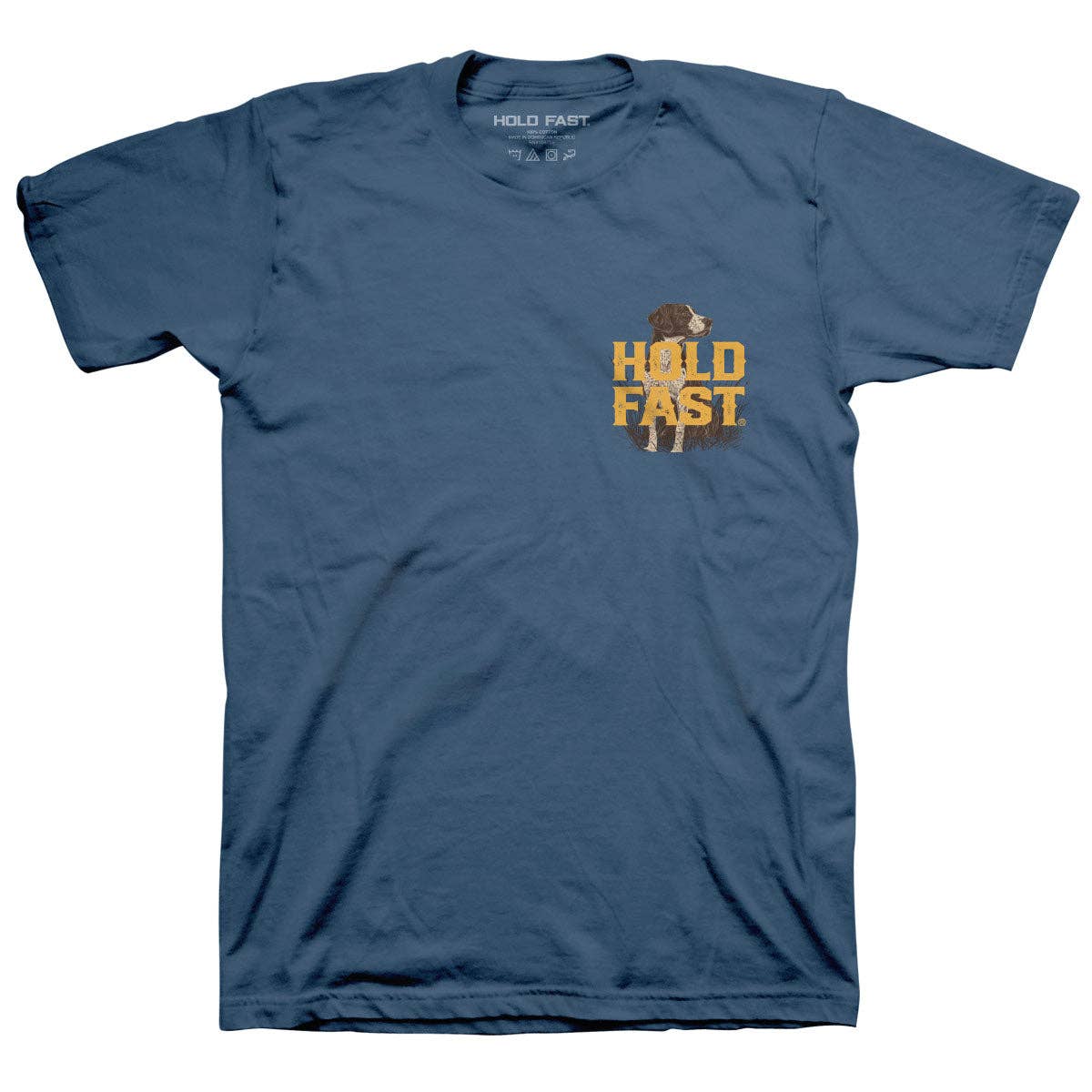 HOLD FAST Mens T-Shirt Hunting Dog
