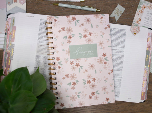 Sermon Notes Journals | Church Notes
